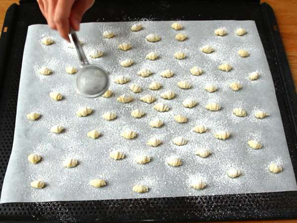 Mini kruvasan gevrekleri - Hazırlık adım 4