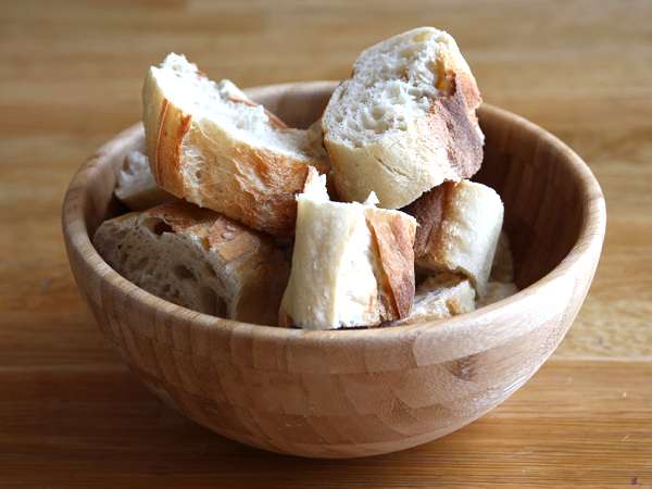 Ev yapımı ekmek kırıntıları - Hazırlık adım 1