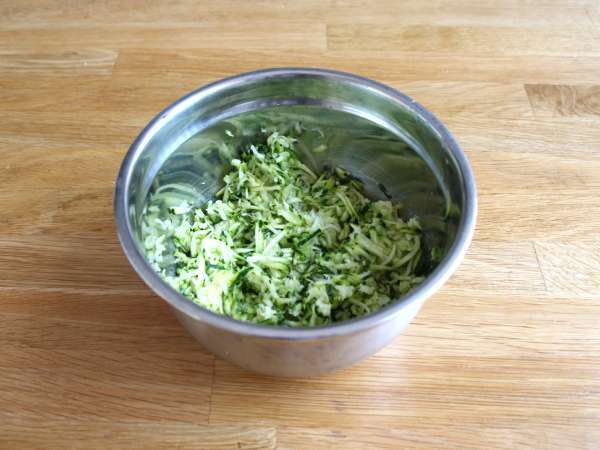 Kabak ve kinoa omleti - Hazırlık adım 2