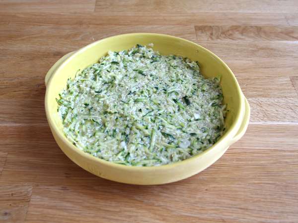 Kabak ve kinoa omleti - Hazırlık adım 4