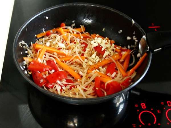 Tofulu Pad Thai - Hazırlık adım 5