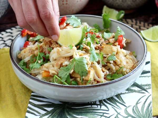 Tofulu Pad Thai - Hazırlık adım 8