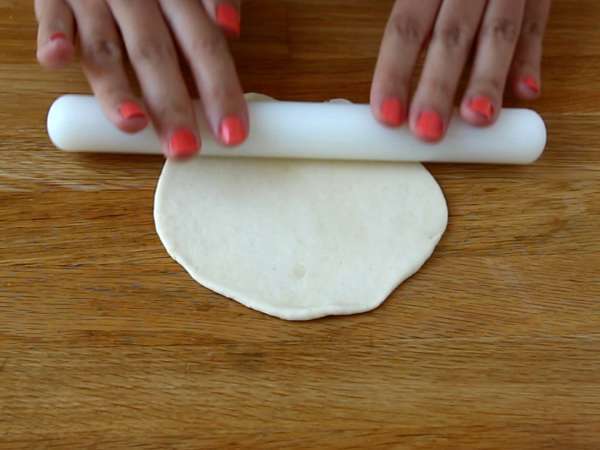 Tavada kızarmış pide - Hazırlık adım 4