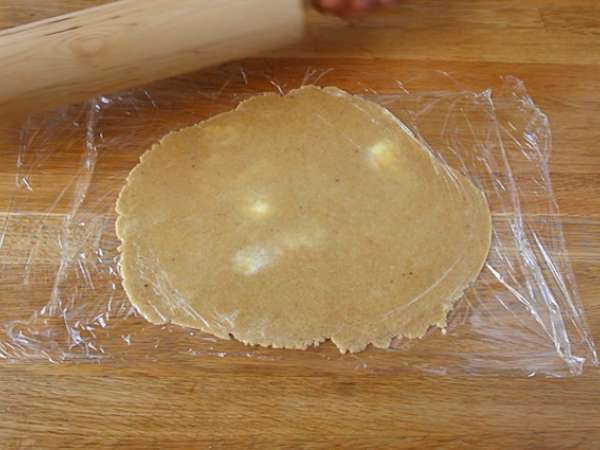 Vanilyalı kremalı kraker pufları - Hazırlık adım 2