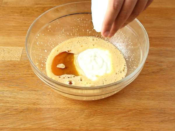 İncirli ve bademli kek - Hazırlık adım 1