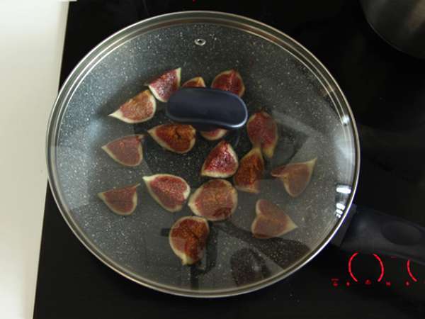 İncir ve pancetta ile makarna - Hazırlık adım 2