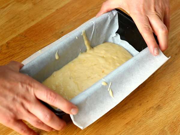 Limonlu beze turtası kütüğü - Hazırlık adım 5