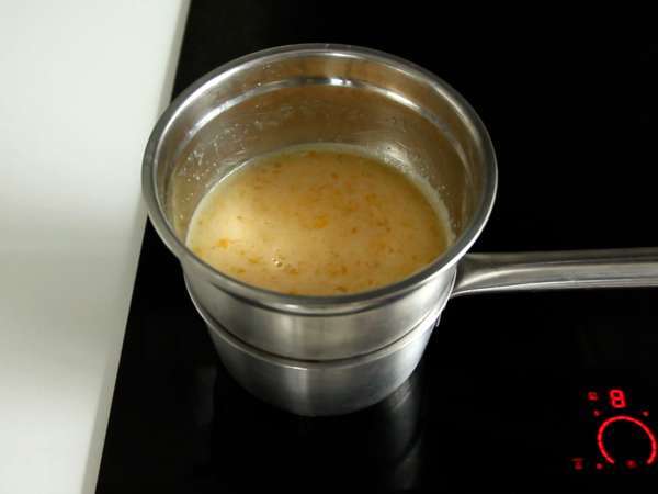 Limonlu beze turtası kütüğü - Hazırlık adım 6