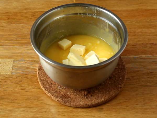 Limonlu beze turtası kütüğü - Hazırlık adım 7