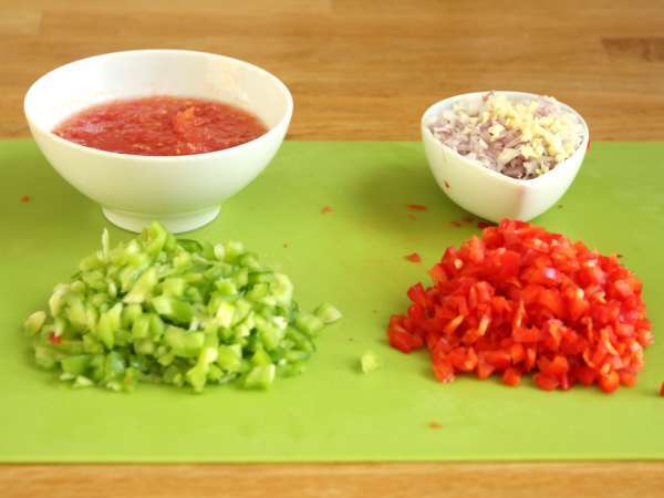 Kalamarlı kolay pilav - Hazırlık adım 1