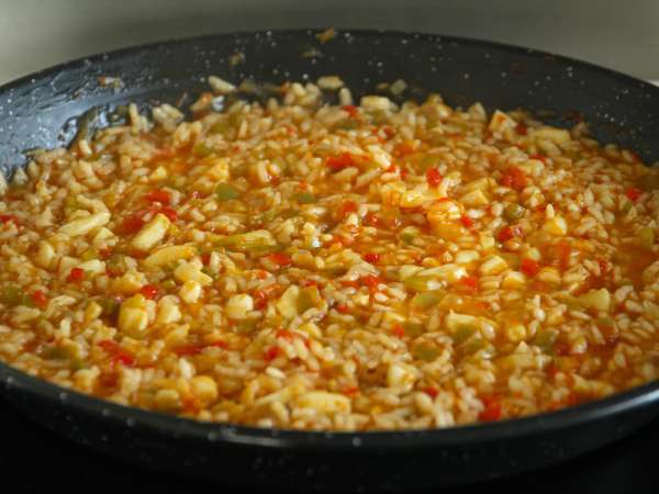 Kalamarlı kolay pilav - Hazırlık adım 5