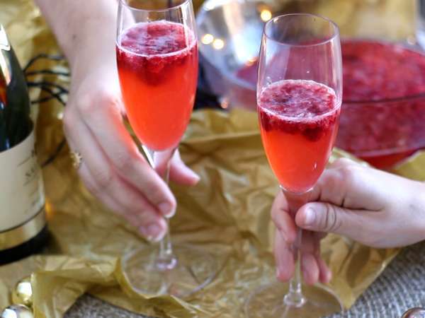 Ahududulu şampanya çorbası - Hazırlık adım 3