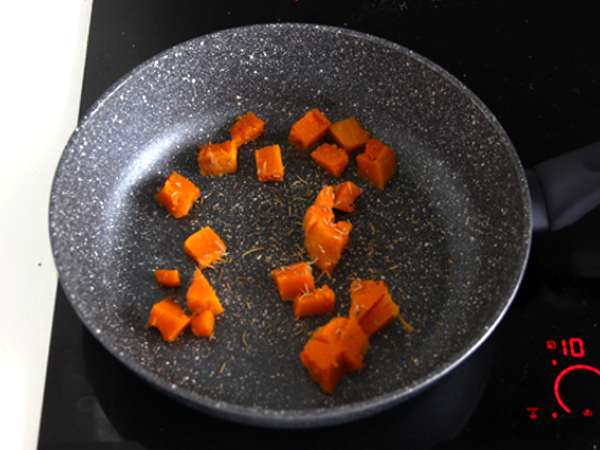 Butternut ricotta ve yumurtalı sandviçler - Hazırlık adım 1