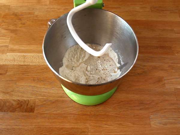 Mini çikolatalı waffle - Hazırlık adım 2