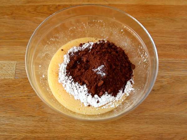 Mikrodalga brownie - Hazırlık adım 2