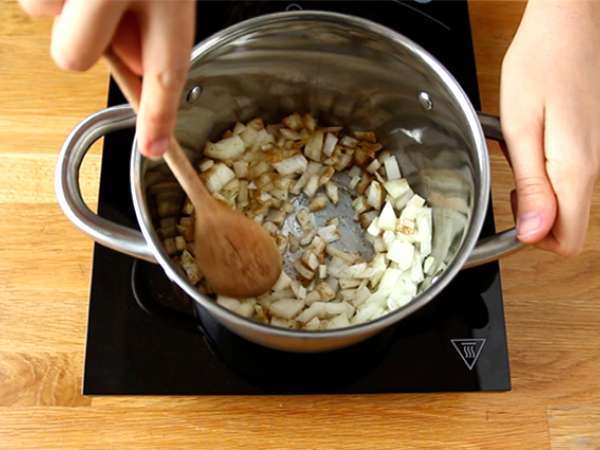 Kolay mercimekli dahl - Hazırlık adım 1