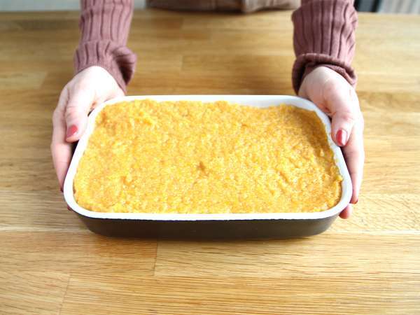 Balkabaklı ve Hindistan cevizli kek (kolay) - Hazırlık adım 3