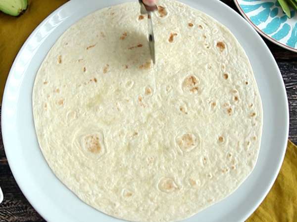 Brunch tarzı kızarmış dürüm - Tortilla Wrap Hack - Hazırlık adım 1