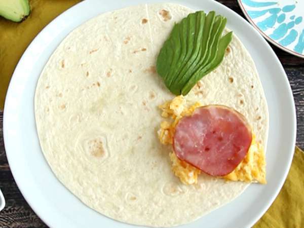 Brunch tarzı kızarmış dürüm - Tortilla Wrap Hack - Hazırlık adım 2