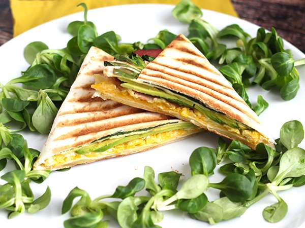 Brunch tarzı kızarmış dürüm - Tortilla Wrap Hack - Hazırlık adım 7