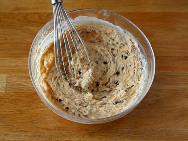 Muzlu ve çikolatalı kek - Vegan ve glütensiz - Hazırlık adım 3