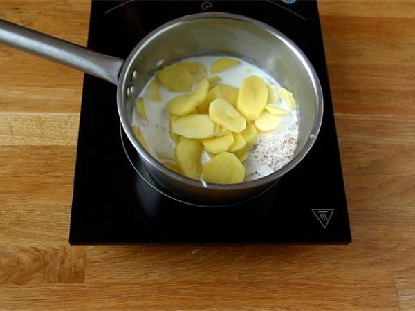 Mini gratins dauphinois - Hazırlık adım 1