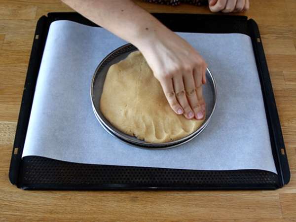 Paylaşmak için dev kurabiye - Hazırlık adım 4