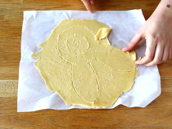 Paskalya yumurtalı tavşanlı tart - Hazırlık adım 5