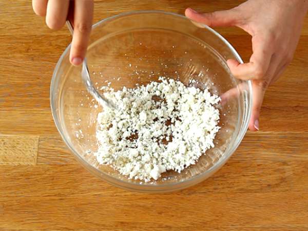 Kabak ve beyaz peynir köftesi - Hazırlık adım 3