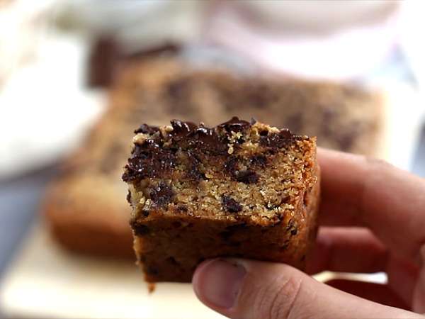 Çikolata parçacıklı kurabiye keki - Hazırlık adım 6