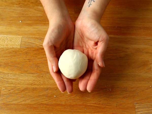 Tavuklu, havuçlu ve mantarlı Gyozas - Hazırlık adım 2