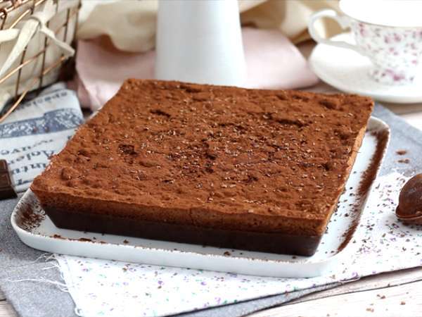 Sihirli çikolatalı kek - Hazırlık adım 5