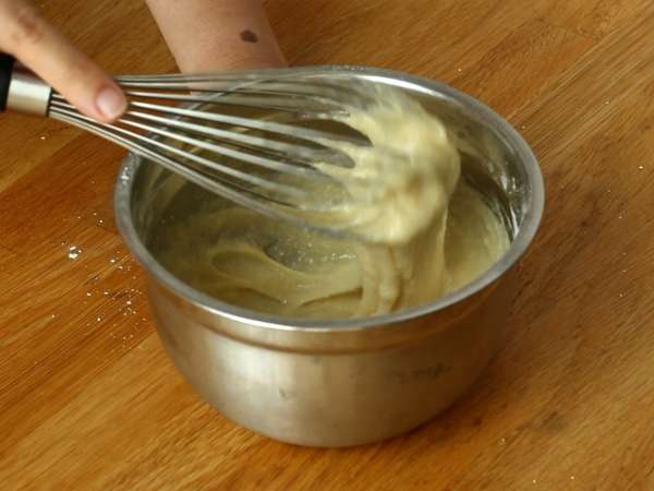 Çikolatalı kaplan pastaları - çıtır ganaj - Hazırlık adım 3