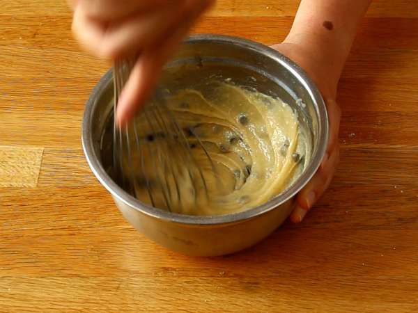 Çikolatalı kaplan pastaları - çıtır ganaj - Hazırlık adım 4