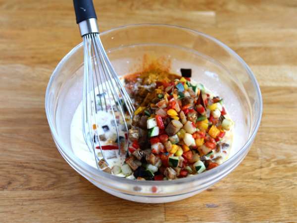 Sebzeli börek - Herkes için bir yemek - Hazırlık adım 3