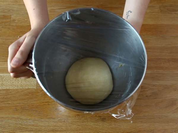 8 telli örgülü topuzlar - Hazırlık adım 5