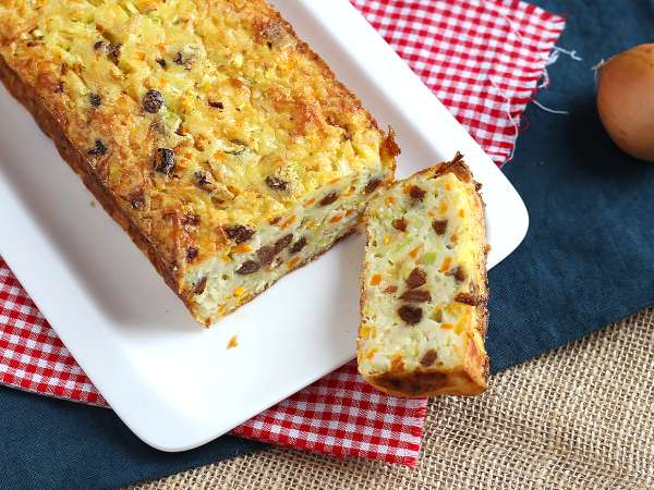 Kabak ve havuçlu irmikli kek - Hazırlık adım 6