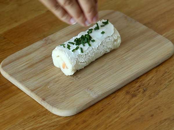 Yule günlüğü tostu - Hazırlık adım 4