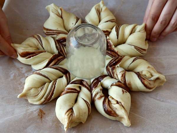 Sürme ile pul börek - Hazırlık adım 11