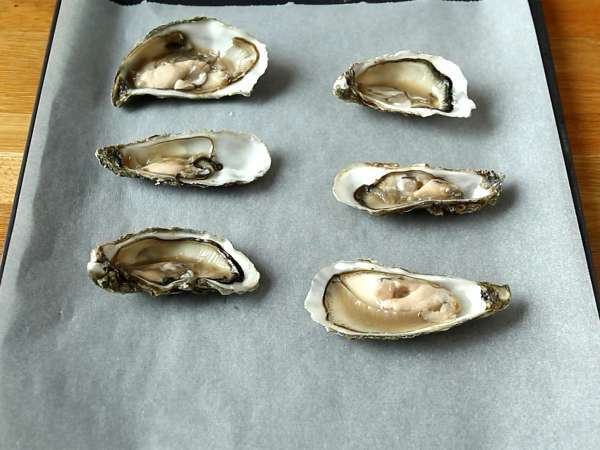 Gurme istiridye au gratin - Hazırlık adım 1