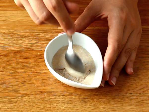 İsviçre çörekleri - Hazırlık adım 1