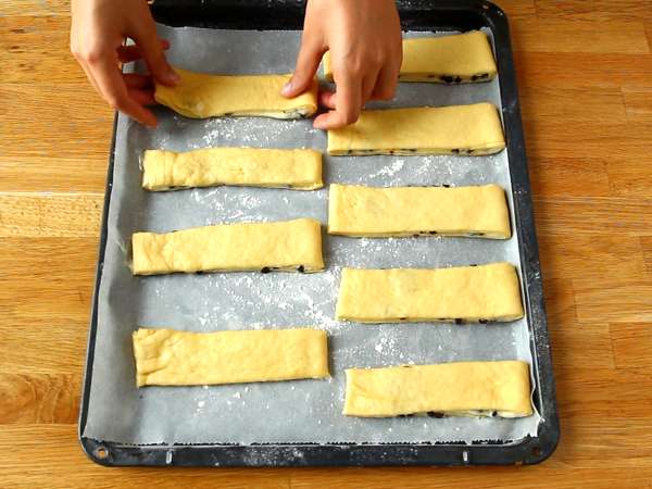 İsviçre çörekleri - Hazırlık adım 13