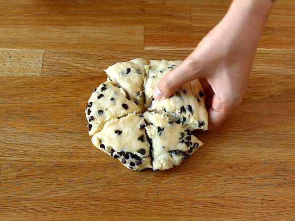 Kolay, kabarık çikolatalı çörekler - Hazırlık adım 5