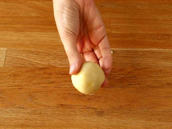 Limon kabuğu rendeli çörekler - Hazırlık adım 5