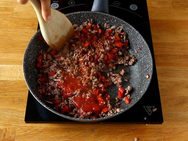 Kıymalı samosa ile tacos - Hazırlık adım 3