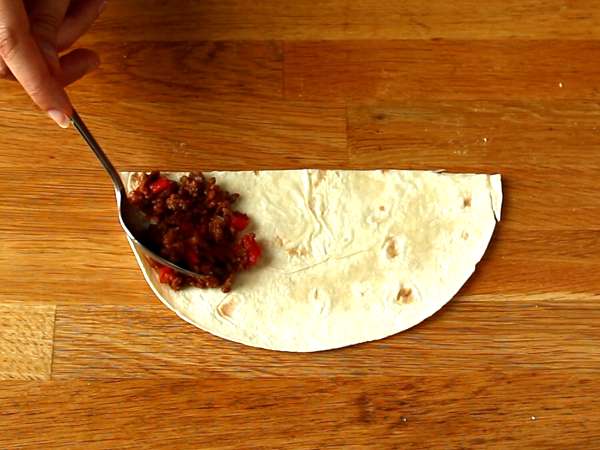 Kıymalı samosa ile tacos - Hazırlık adım 4