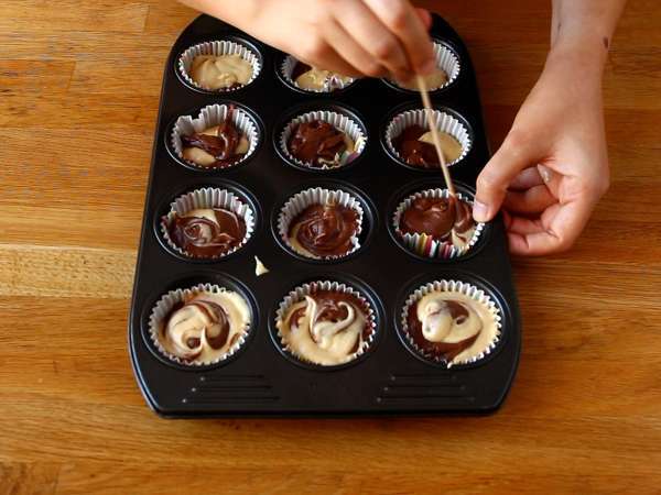 Mermer kekler - Hazırlık adım 5