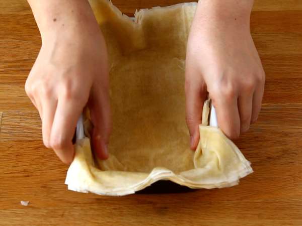 Hızlı İtalyan yufkalı tart - Hazırlık adım 2