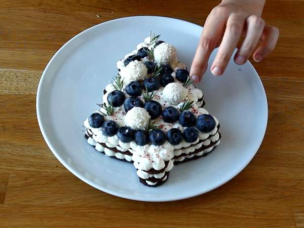 Noel ağacı tartı: kütüğün yerini alabilecek tek tarif! - Hazırlık adım 10