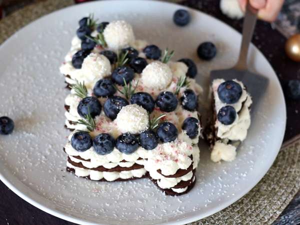 Noel ağacı tartı: kütüğün yerini alabilecek tek tarif! - Hazırlık adım 11